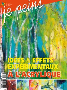 Abonement JE PEINS - Revue - journal - JE PEINS magazine